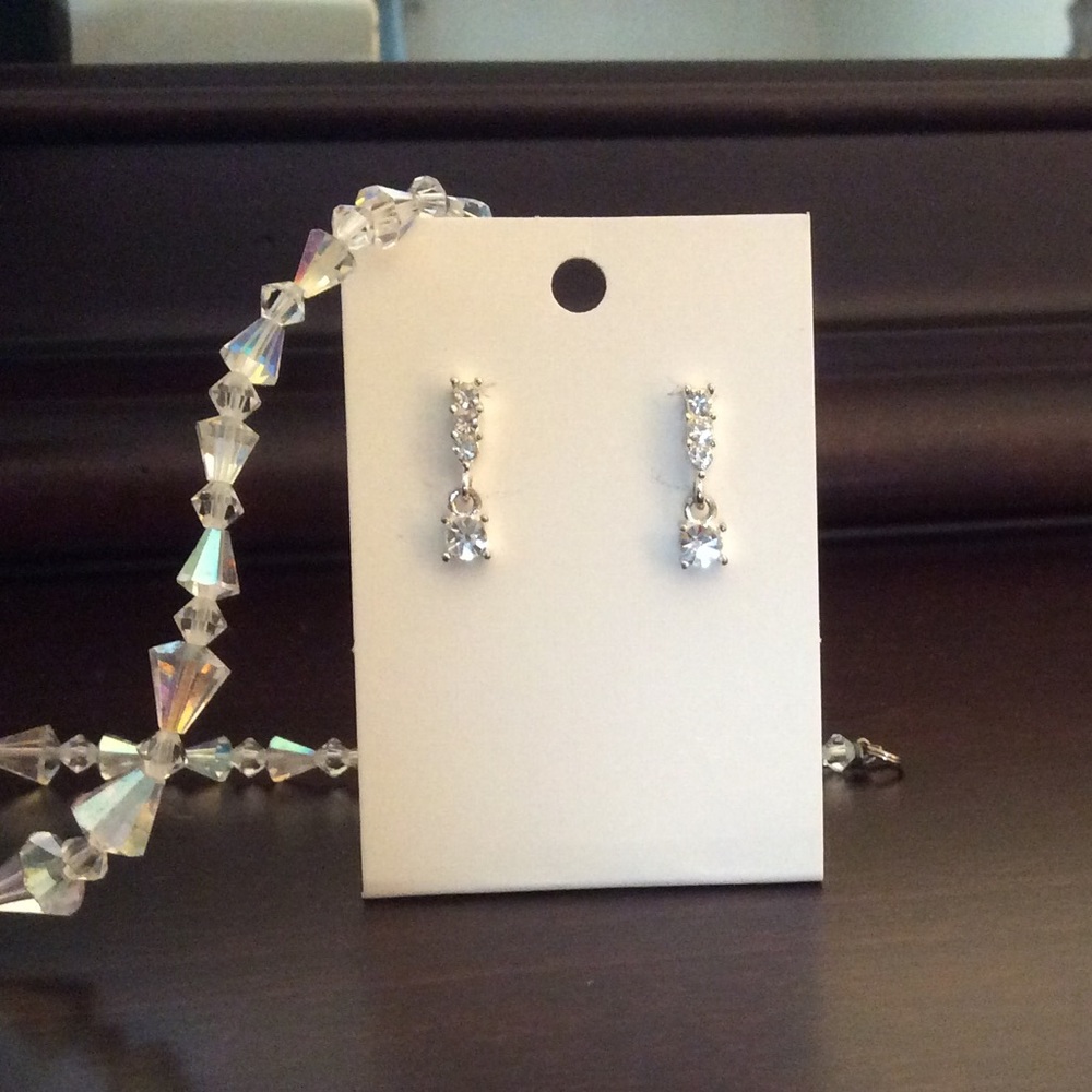 Crystal Drop Earrings
